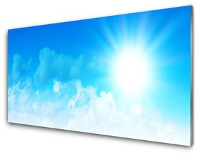Pannello retrocucina Il sole, il cielo, il paesaggio 100x50 cm