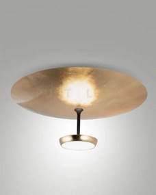 Yuko plafoniera  foglia oro/nero a led 3000k - 40w - 3200 lm dimmer...