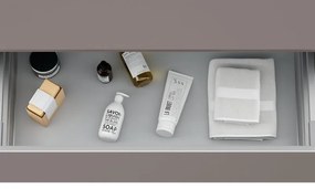 Mobile bagno con lavabo L 120 x H 34 x P 45 cm tortora per vasca centrale Element