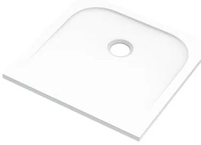 Piatto doccia SENSEA in carbonato di calcio Easy V2 bianco L 70 x L 70 x H 2.5 cm opaco
