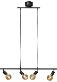 Cottex T1924SV - Lampadario a cavo ARC 4xE27/60W/230V