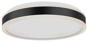 Plafoniera LED LED/18W/230V 4000K diametro 35 cm nero