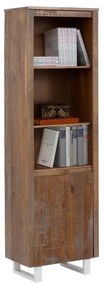 Libreria in legno di pino di colore naturale 55x180 cm Lagos - Støraa