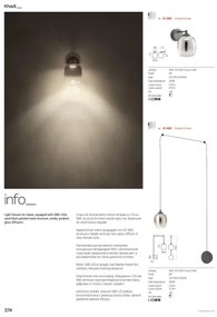Redo 01-3483 - Lampada da parete LED KHADI LED/6W/230V CRI 90 nero/fumé