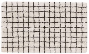 benuta Nest Tappeto da bagno Wavu Bianco 50x80 cm - Tappeto design moderno soggiorno