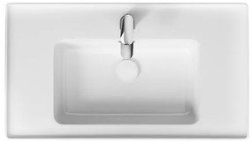 Cersanit K114-017 - Lavabo incasso CREA 44,5x80,5 cm ceramica bianco lucido