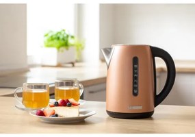 Sencor - Bollitore elettrico con regolazione della temperatura 1,7 l 2150W/230V color rame