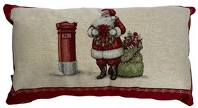 Cuscino arredo natalizio Vingi Ricami Navidad 40x70 cm