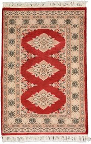 Bokhara Tappeto orientale 90 x 60 Beige (Pakistan) Annodato A Mano