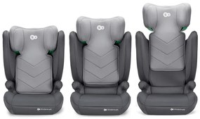 KINDERKRAFT - Seggiolino auto I-SPARK i-Dimensioni (100-150 cm) grigio