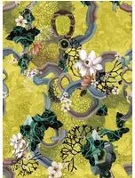 Christian Lacroix Carta da parati Algae Bloom - Iris