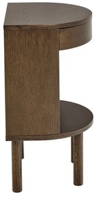 Comodino colore naturale scuro con effetto rovere Paron – Actona