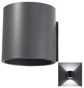 Sollux SL.0566 - Applique ORBIS 1 1xG9/40W/230V antracite