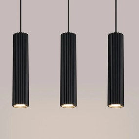 Lampadario nero Gleam – Sollux