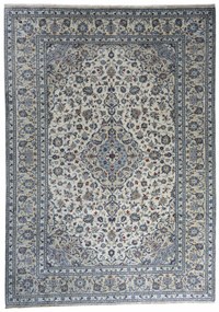 Kashan Tappeto 350 x 250 Beige (Iran) Annodato A Mano