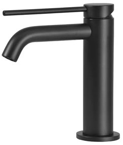 Rubinetto per lavabo a canna bassa Circle two nero opaco GATTONI RUBINETTERIA
