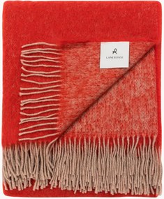 Plaid in lana vergine Rossi Story