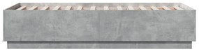Giroletto grigio cemento 75x190 cm in legno multistrato