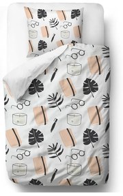 Biancheria da letto in cotone sateen , 135 x 200 cm Hygge Moment - Butter Kings