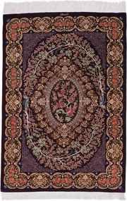 Ghom Tappeto 80x120 (Iran) Annodato A Mano