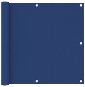 Paravento Da Balcone Blu 90x600 Cm Tessuto Oxford /