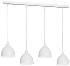 Lampadario a sospensione con filo NOAK 4xE27/60W/230V