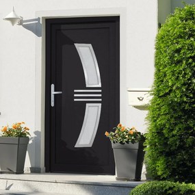 Porta Ingresso Antracite 108x208 Cm İn Pvc /