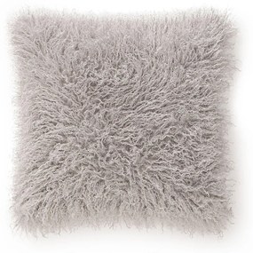 benuta Nest Copricuscino Oscar Grigio 45x45 cm - Tappeto design moderno soggiorno
