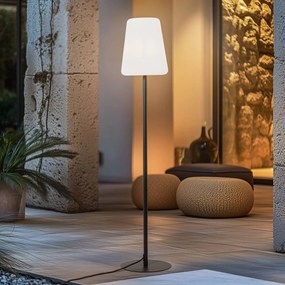 Nowodvorski Lighting Piantana, IP44, grafite/bianco, altezza 148 cm