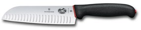 Victorinox - Coltello Santoku da cucina DUAL GRIP 17 cm nero