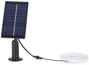 Aigostar - Striscia solare LED RGB dimmerabile LED/1,6W/3,2V 5 m IP65 + telecomando