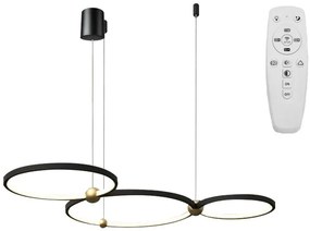 LAMPADA Black Ring 3 led + pilota APP752-30-40-50