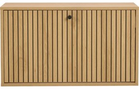 Scarpiera con anta effetto rovere in colore naturale 72x43x17 cm Albany - Actona