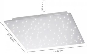 Leuchten Direkt 14671-55 - Plafoniera LED dimmerabile SPARKLE LED/18W/230V 2700-5000K + tc