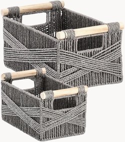 Set di 6 cestini in legno di pino Graf
