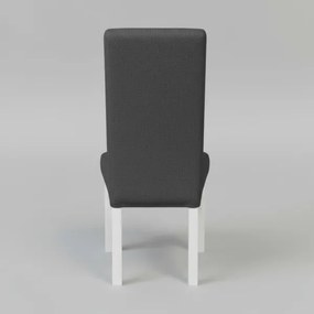 Sedia da pranzo ALISON grigio/bianco