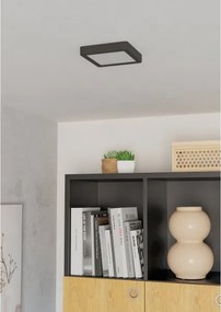 Eglo 901302-LED Plafoniera FUEVA LED/7W/230V 2700/4000/6500K 15x15cm nera