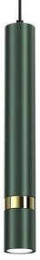 Lampada a sospensione su cavo JOKER 1xGU10/25W/230V verde/oro