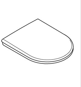 GROHE 39577001 - Sedile WC ESSENCE bianco durevole
