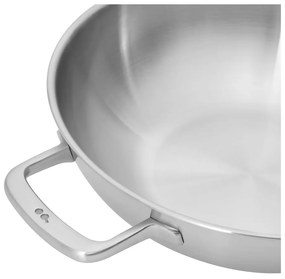 Padella wok in acciaio inox con coperchio ø 30 cm Lucca 3.0 – FABINI