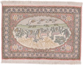 Tappeto 60 x 90 (Iran) Annodato A Mano