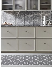 Tappeto da interno/esterno grigio 70x50 cm Kotte Charcoal – Pappelina