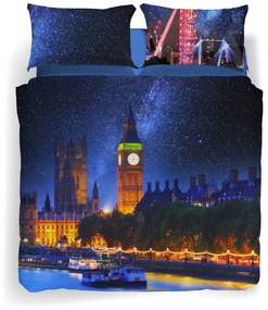 Completo Copripiumino in Cotone Magical London Matrimoniale