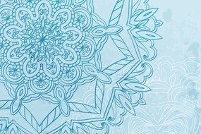 Quadro su tela – Mandala in tema invernale