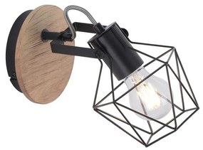 Leuchten Direkt 15671-78 - Luce Spot da parete JARO 1xE27/60W/230V