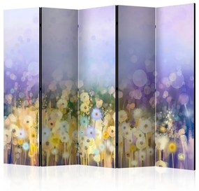 Paravento  Painted Meadow II [Room Dividers]  Colore Blu, Dimensioni e Misure 225x172