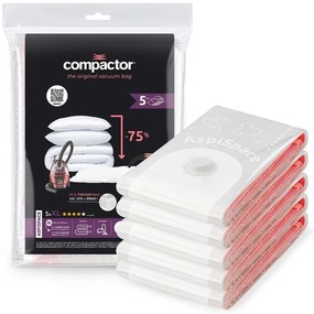 Sacchetti per il vuoto in set da 5 pezzi Vacuum XL - Compactor
