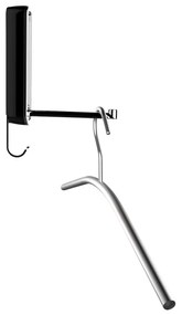 Gancio doppio pieghevole Premium SIGMA nero Sigma - Wenko