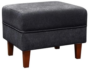 Pouf GALA 46x54 cm antracite