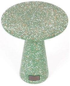 Tavolo pieghevole verde adatto all'esterno, ø 41 cm Victoria - Zuiver